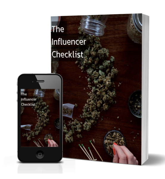 Wanna be a cannabis influencer? Grab this free checklist then yo! bit.ly/2GJH6ta #influence #CBD #cannabis