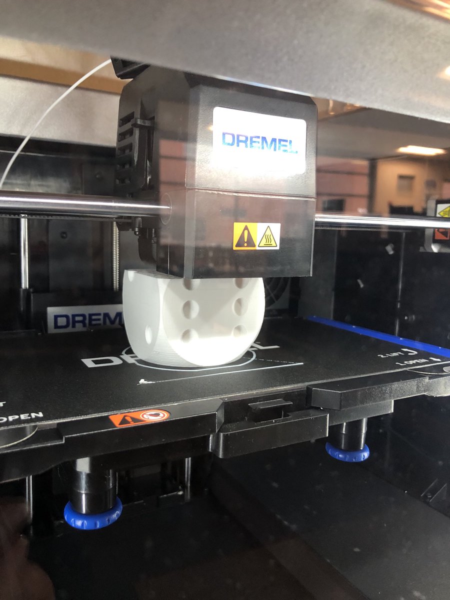 Our new Dremel 3D Printer is totally AWESOME! Thank you so much Powhatan Education Foundation for all you do! We are looking forward to many more AMAZING creations! Our PEF grant ROCKS! ⁦<a href="/FRESWarriors/">Flat Rock Elementary</a>⁩ ⁦@DremelDigiLab⁩ ⁦<a href="/pcpsstem/">PCPS STEM</a>⁩