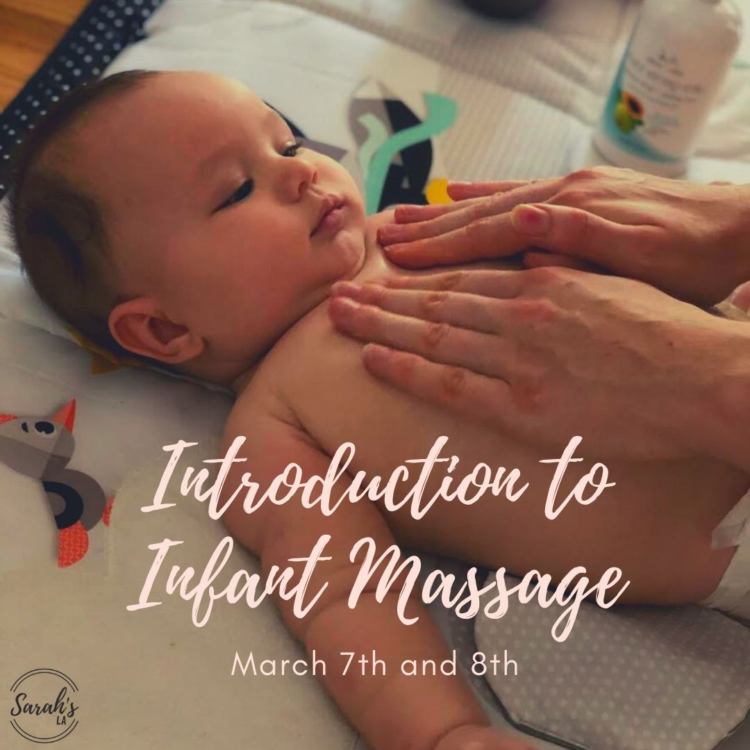 Sarahs_LA's tweet photo. Join us in Eagle Rock or Brentwood to learn a series of massage strokes that will relax you and your baby, aid in eased digestion and blood flow, and contribute to deeper sleep. 

❤️March 7th, 11am @yourvillagebirth Eagle Rock

❤️March 8th, 10am @hatchgal Brentwood https://t.co/rnPmup3bqP