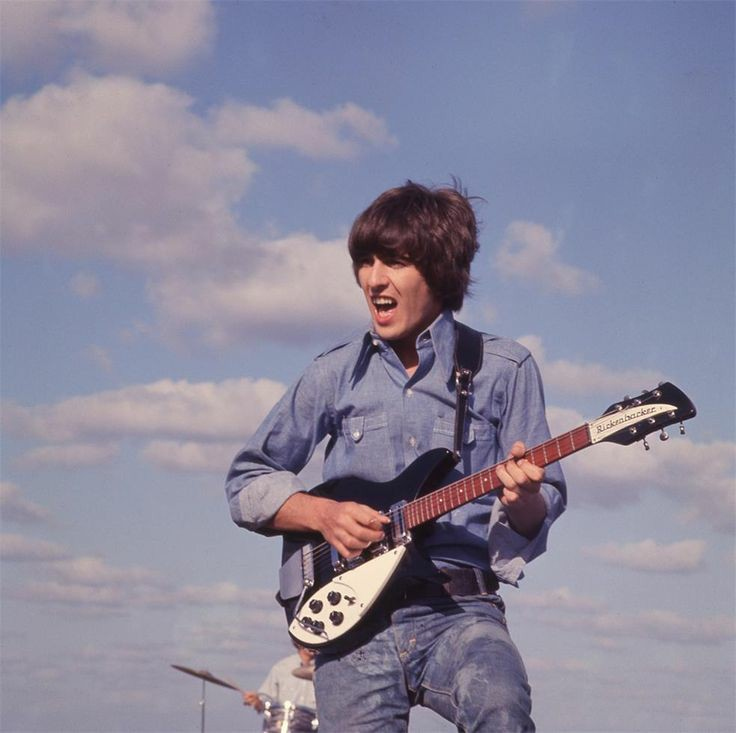 Happy birthday, george harrison. the beatle would have been 77 today 