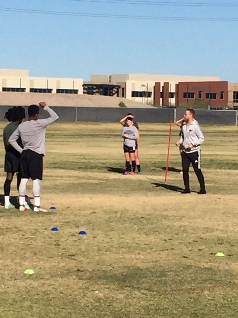 SpartanSportsM's tweet photo. Scottsdale CC Soccer Spring Workouts

#letsgochokes https://t.co/zsOhLvLKBQ
