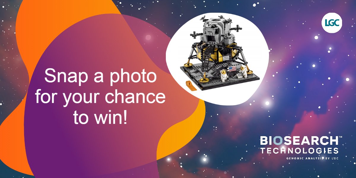 LGCBiosearch's tweet photo. Gather your space crew and head over to Seagrape I today @agbt your photo could win you a space theme Lego set. Increase your chance of winning by posting the photo on your own social media using #gravityoptional Winners selected daily #AGBT20 https://t.co/ky5jgnu079