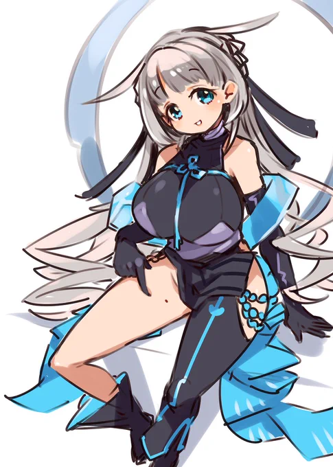 ほくろの場所を教えてくれる兎芽ちゃん。
#Tokart 
