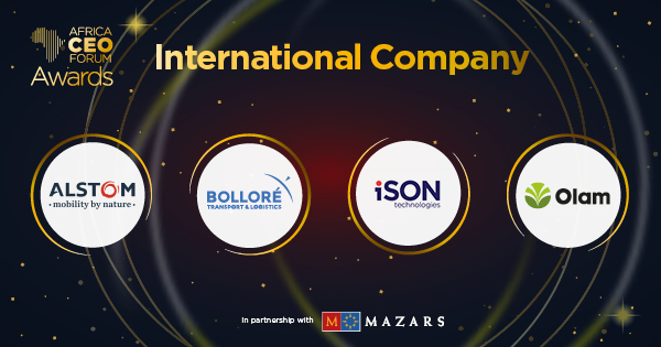africaceoforum's tweet photo. In partnership with @MazarsGroup, the AFRICA CEO FORUM AWARDS are proud to unveil the nominees for the International Company of the Year Award 2020.
Join us for #ACFAwards on March 9: https://t.co/XWBt5mW2ld #ACF2020 https://t.co/Pwp88JTXFz