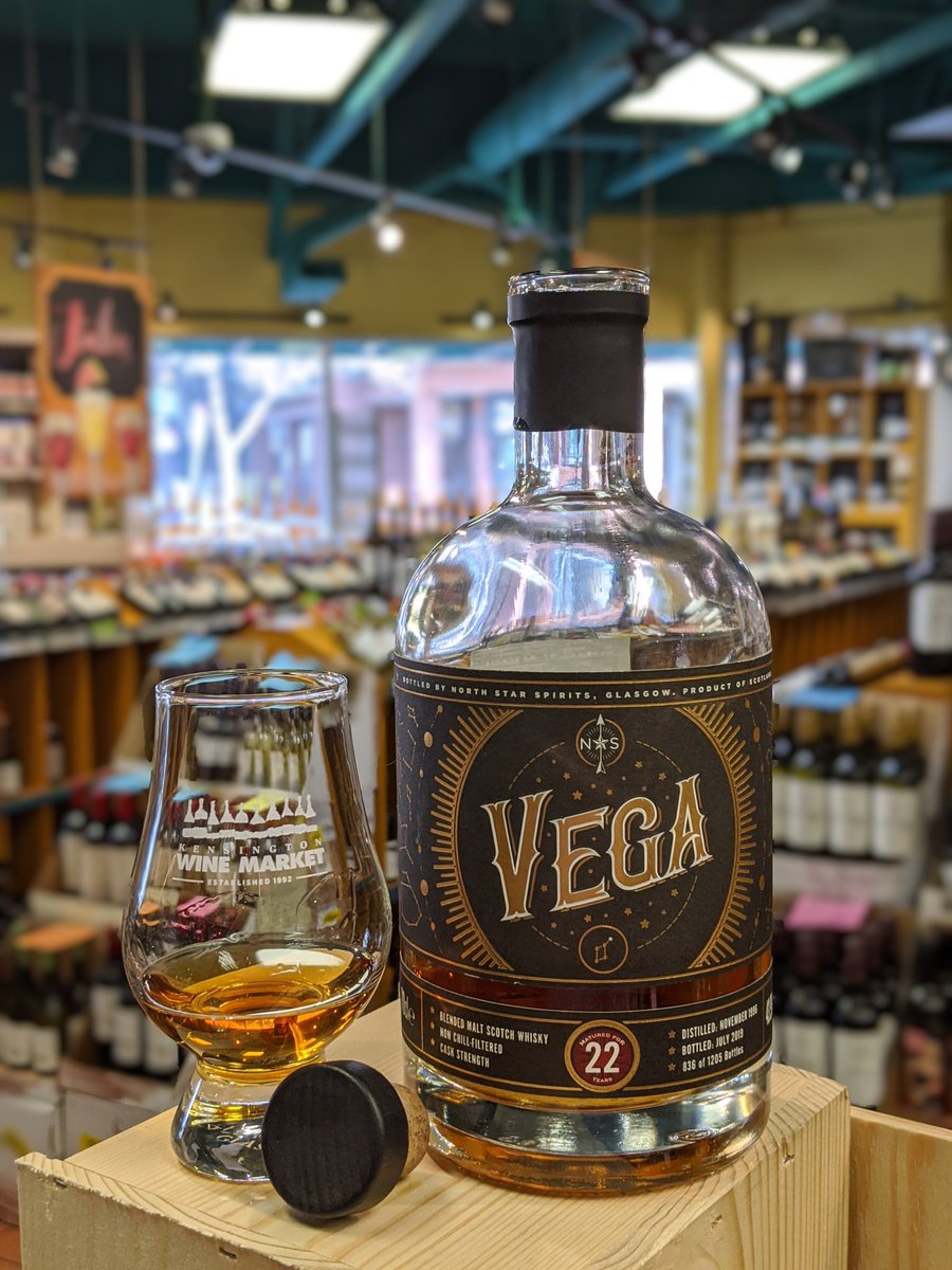 VEGA // Finally got around to writing up my own tasting note on the North Star Vega 22 Year. This sherried mystery Blended Malt is fantastic value if you are a fan of big sherried whiskies, especially considering its age! $140
kensingtonwinemarket.com/products/82649…
#scotch #whisky #yyc