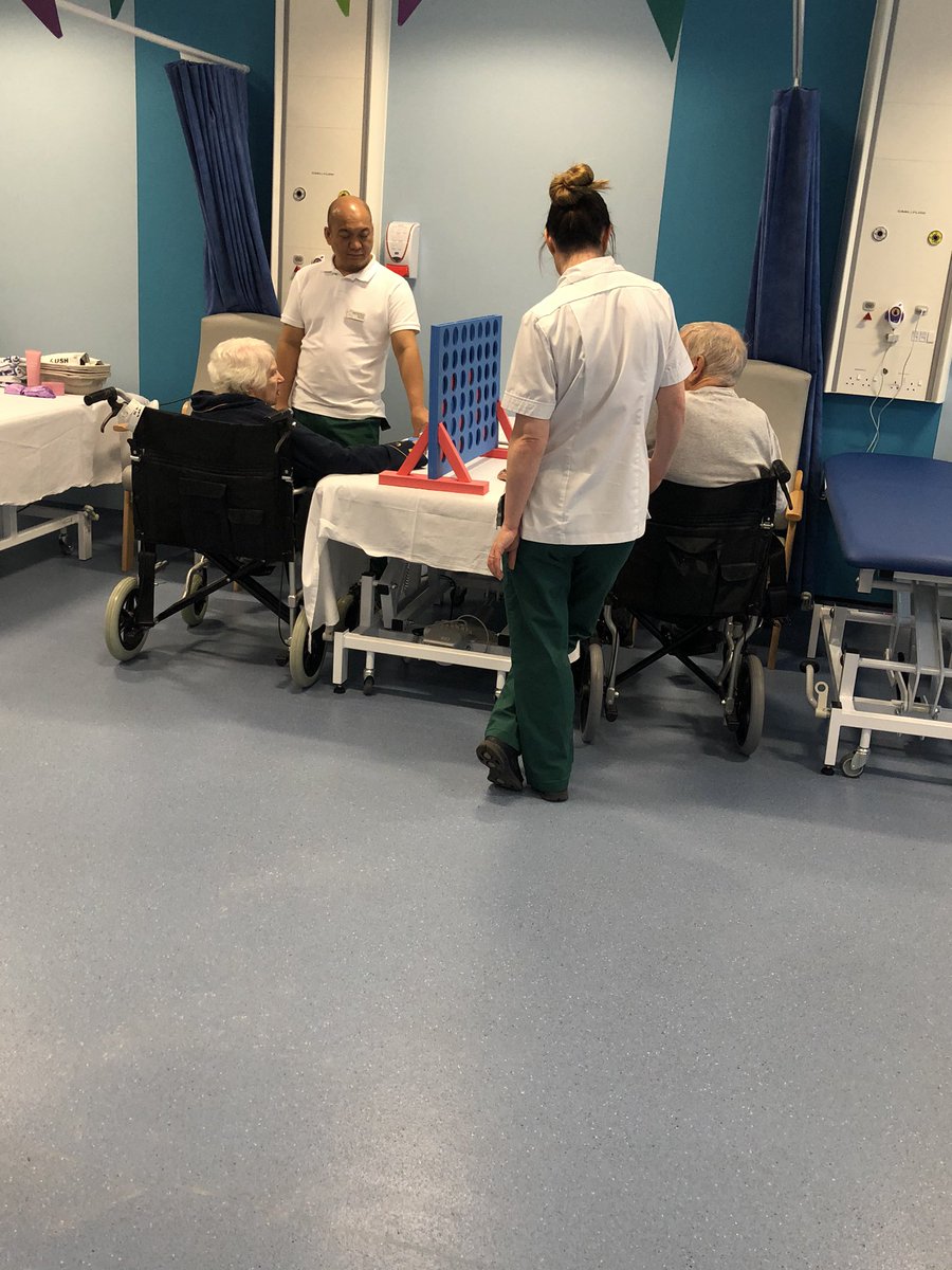 SarahLewisOT's tweet photo. Thank you to our brilliant 2nd year OT students for your work to run a Pancake making/activity group, for patients from the wards today. Was enjoyed by all and provided participation in meaningful occupation, contributing to Home First  @GlyndwrOT 🥞🏥 https://t.co/Hluqwvvr5t