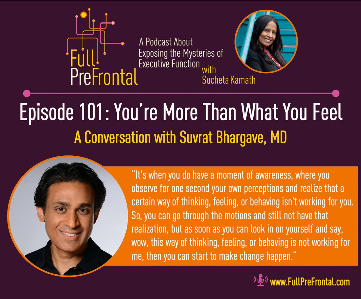 FullPreFrontal's tweet photo. Listen to @drbhargave on #FullPreFrontal #Podcast with @SuchetaKamath as he explains ‘What you do is not who you are. What you feel is not who you are.’
https://t.co/iUp2ArPxJA https://t.co/8zUrlPxv62