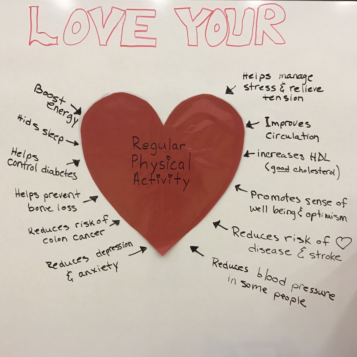 mrsbmartellpe's tweet photo. Staying physically active ❤️ helps us in so many great ways #martellthinkers ⁦@TROY_PE_Dept⁩ https://t.co/mTEEfb9ftC