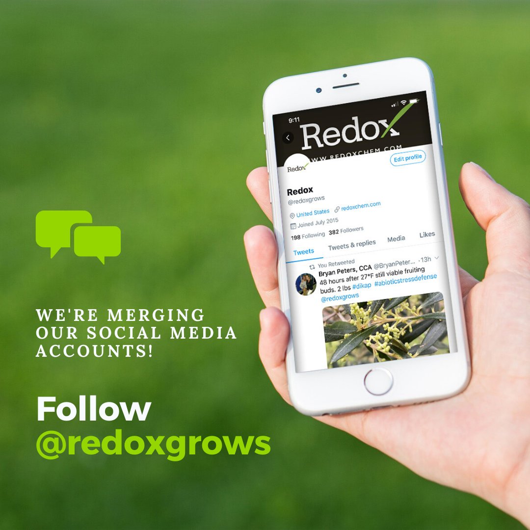Redox Turf (@redoxturf) on Twitter photo 🚨Important Announcement🚨
Our Redox Turf social media account is merging with our Redox account. We will no longer be posting on Redox Turf. 
Make sure to follow our official Redox account for all ag and turf updates:  <a href="/redoxgrows/">Redox</a> 🚨Important Announcement🚨
Our Redox Turf social media account is merging with our Redox account. We will no longer be posting on Redox Turf. 
Make sure to follow our official Redox account for all ag and turf updates:  <a href="/redoxgrows/">Redox</a>