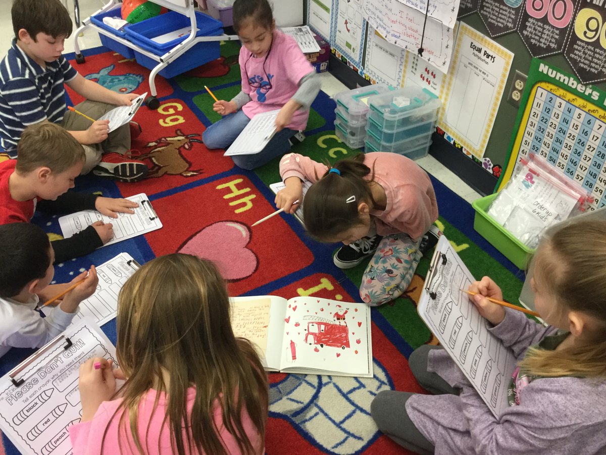 barbblakely28's tweet photo. 2nd gr reading circle discussing why the Crayons should not quit. When you are done get a BIG Harry Potter Book to read!  good choice books = happy readers #losreyesreads #thisisnorthside #losreyeslife https://t.co/RuMSzb9uDJ