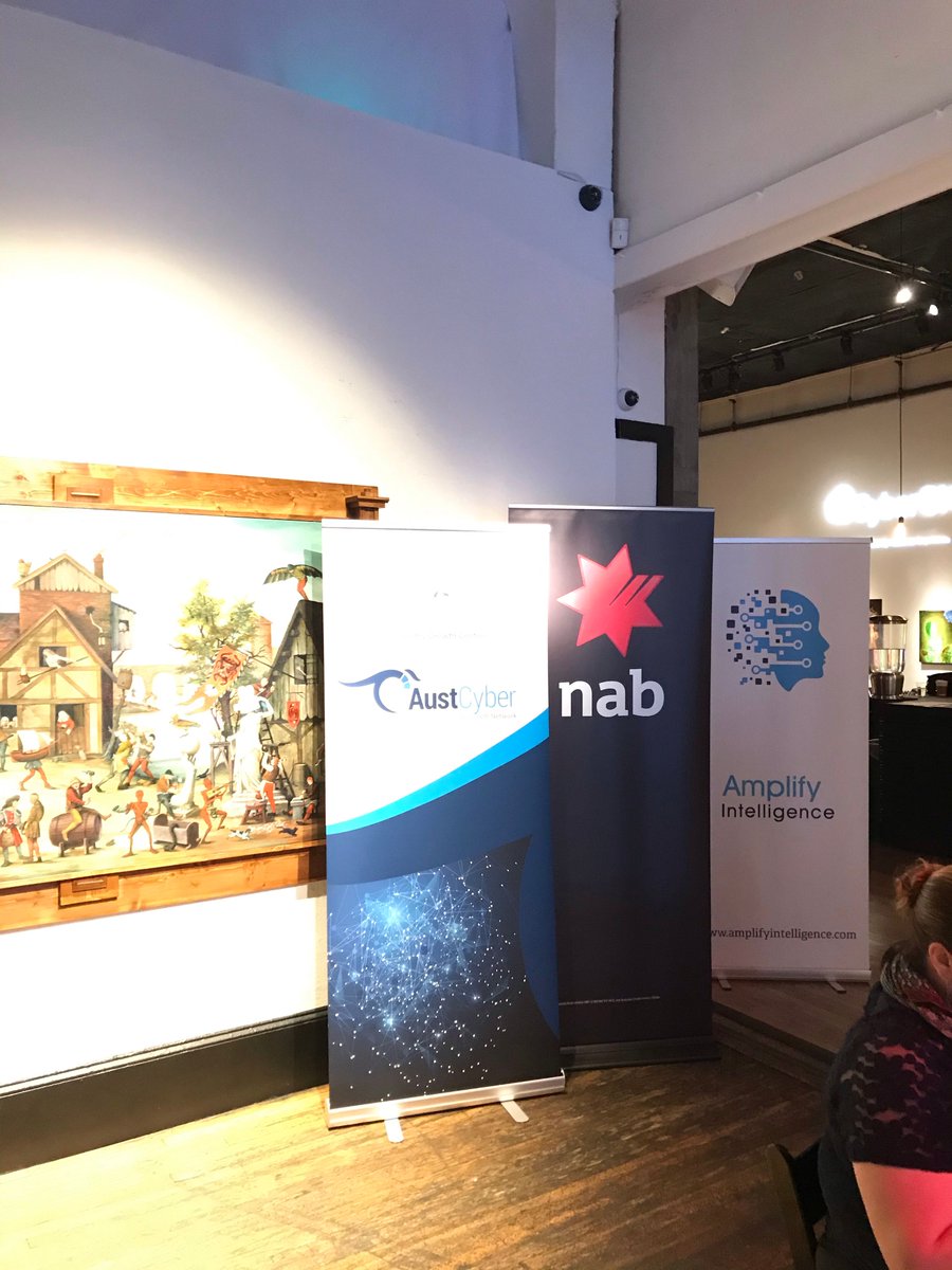 amplifyIntel's tweet photo. Fantastic start to our San Francisco trip.  Had a great night pitching what we do. Great chats with investors so thanks to  @AustCyber and @Austrade

#cybereecurity #insurance #SME #OzCyberinUSA2020
@AustradeUSA @ybfventures

https://t.co/f9hsEBxuOA https://t.co/EzFVCDCpGB