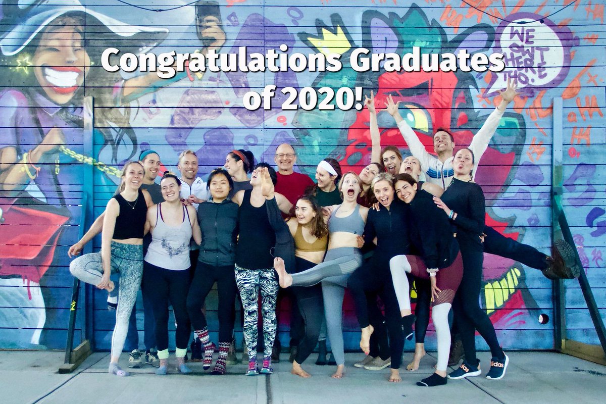 We're still glowing after an incredible YTT graduation weekend 🎓✨

Congratulations to all of our trainees! 

Our Spring 200 hour YTT (the last YTT co-led by David and Todd) begins in just TWO weeks!  

Click here to learn more about the training: buff.ly/30JP3WG