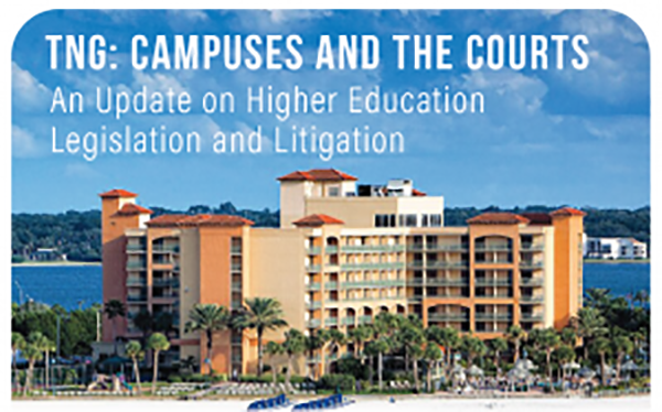 drjwlowery's tweet photo. I wasn't at @TheASCA this year, but I recently presented a legislative update at the TNG Campuses and the Courts conference in Florida. Email me and I will send you a copy of the handout. #StuConduct #SAHElaw https://t.co/XNbpevGLJF