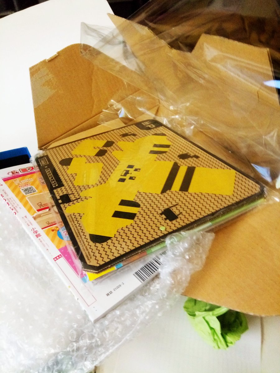 Woohoo! Just got my Japan exclusive Pokemon Quest Labo kit in the mail today!! #Pokemon #NintendoLabo #Nintendo 💕✨🤩