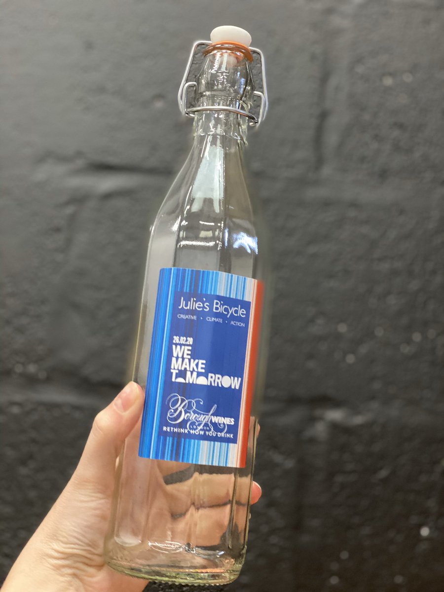 sws_wine's tweet photo. We Make Tomorrow RIGHT NOW with refill #wineontap - we are SO proud to be a part of @JuliesBicycle @ace__london summit tomorrow @RGS_IBG ♻️🌎🚰🍷#creativeclimateaction #COPtimism26 #refillwine #WeMakeTomorrow https://t.co/LmU7iBMi8h