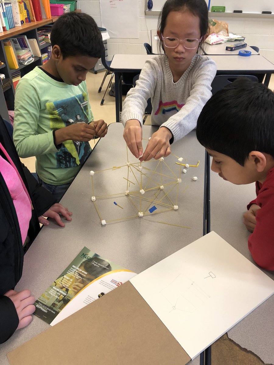 ms_vsez's tweet photo. #teamfccps, @BIEPartnership, @FCEFoundation, @EIPMason. MEHMS HERO Club how teamwork, listening and perseverance make a freestanding tower https://t.co/ap6791W3Q6