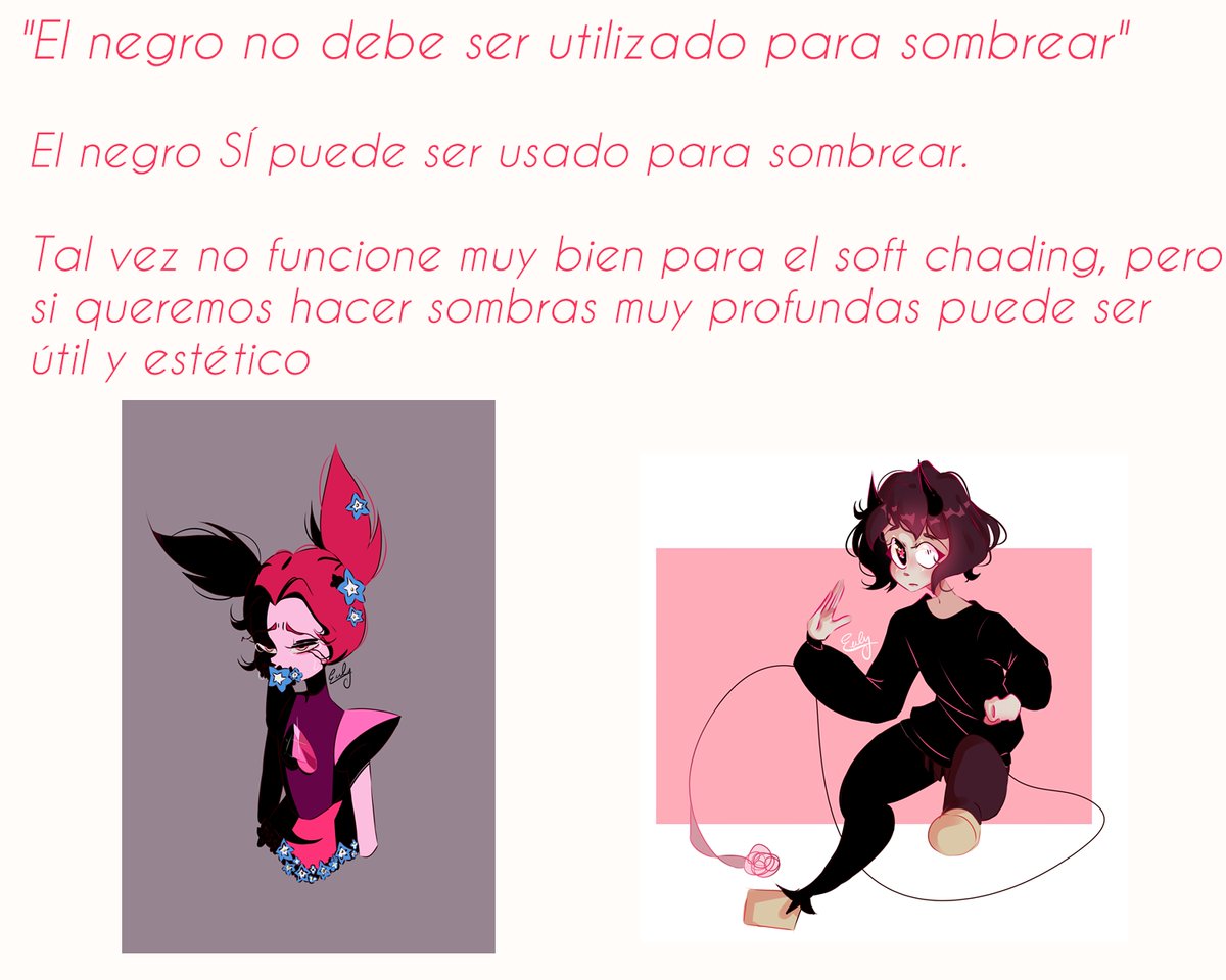 Euly_y's tweet photo. algunas cosas que fui aprendiendo acerca de sombrear 👀✨ https://t.co/3YIMIwZSRa