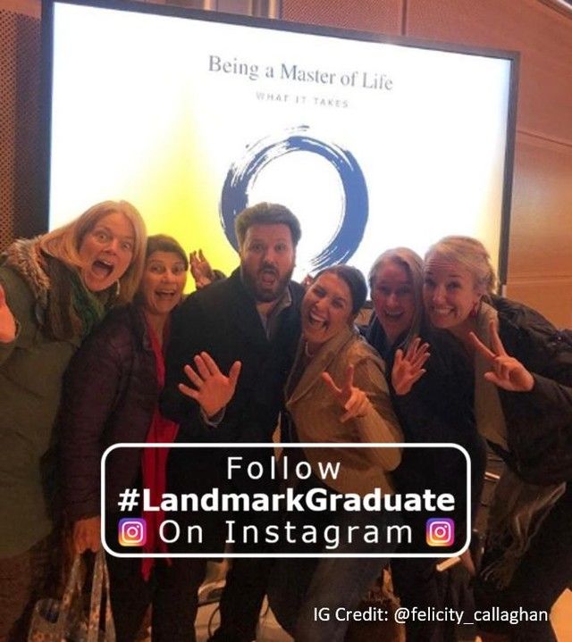 LandmarkForum's tweet photo. #Instagram REPOST! #LandmarkGraduate
💡💡
#repost IG: felicity_callaghan
"Wow, no words really capture the last 3 days with Jo DiMaggio, Werner Erhard and 500 extraordinary people from all over the world discovering what it takes Being a Master of Life..."
https://t.co/RbiV5O23ps https://t.co/mbgWi42OQ8