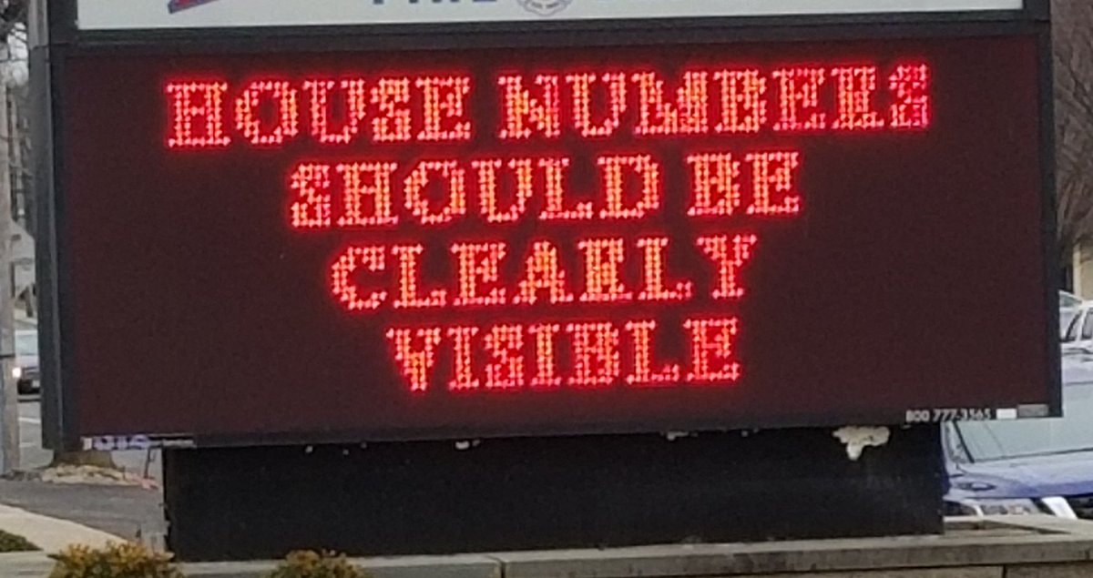 RebuildingI's tweet image. We'll make sure your house numbers are visible. In case of emergency, it could save your life!