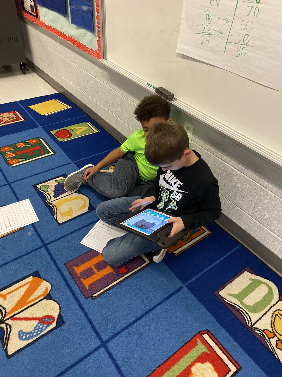 MeganSmall20's tweet photo. Thank  you to @NoTechHURDles for helping us bring our projects to life using Chatterpix! #epicMNES #teamLCPS https://t.co/2viWkbr1eS