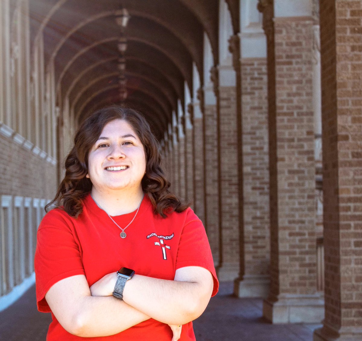 RaiderAwakening's tweet image. Meet your RAL
Last but certainly not least...
Coordinador

Name:Mireya Tarin 
Classification:Senior
Major:Biology 
Hometown:Roswell, NM 
RA Retreated:RA 53 Strengthened in Mercy
Favorite Saint:San Jose Sanchez del Río 
Favorite Celebrity:Chrissy Teigen her twitter is hilarious