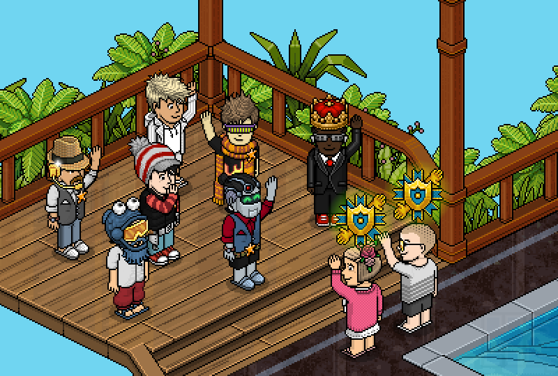 CadisPixel's tweet photo. Hoje nos despedimos de mais dois membros da Equipe de Embaixadores BR/PT!

Obrigado @jackeehabbo e @SmullerHabbo por todo tempo e dedicação ao programa, foram vários anos servindo com bom grado a comunidade, com disposição e gosto. Sucesso em suas caminhadas! 👋👫🍃 https://t.co/81Ui9W234O