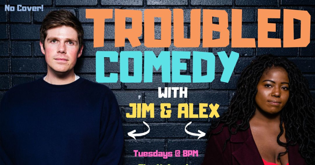ShakyGroundShow's tweet photo. We're so excited about the new weekly standup show Troubled Comedy at @thevalenciaroom every Tuesday in San Francisco hosted by our very own Shaky Ground stars @rialoveftw and @JimMcVeigh! It starts on March 10th! https://t.co/jyUeQWHM0L