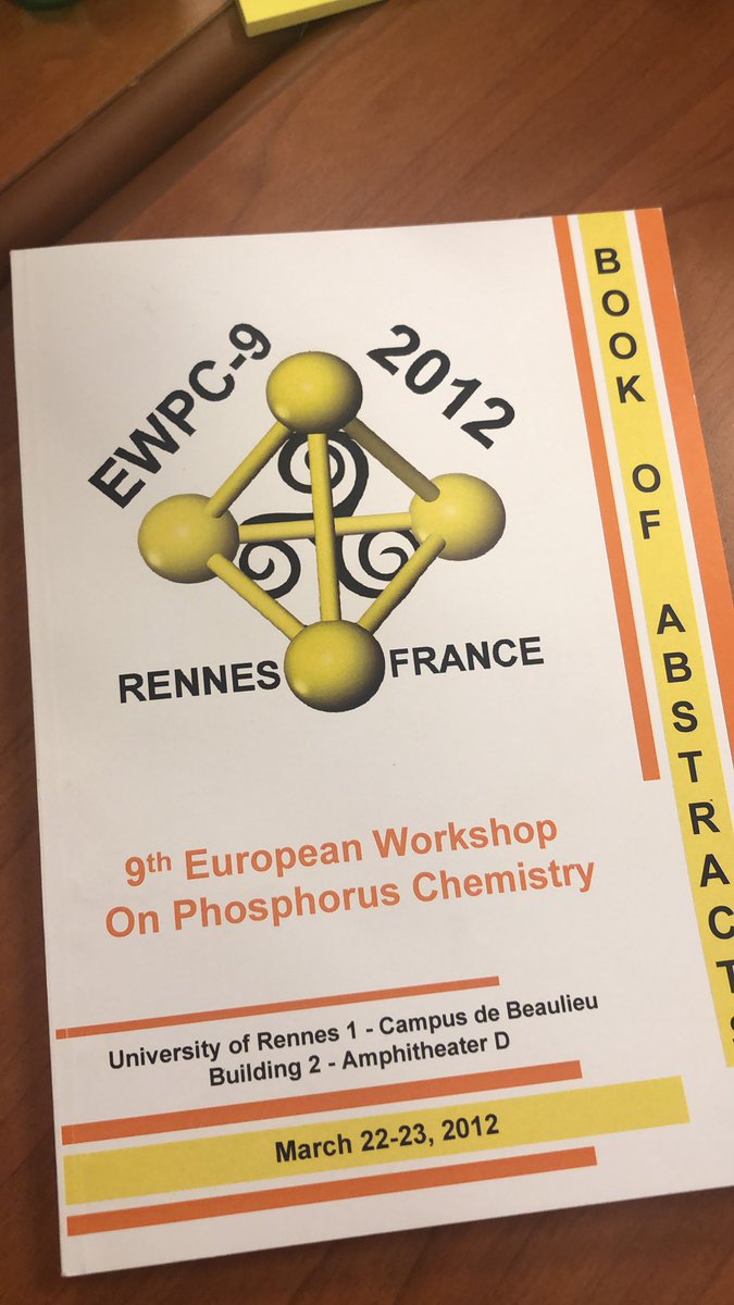 EGA_chem's tweet photo. Look what we found today in old shelves 😉 Time is running out very fast, #EWPC17 starts tomorrow ! See you there. @MuHissler @PABouit #PMMgroup https://t.co/WxdiGS8OQD