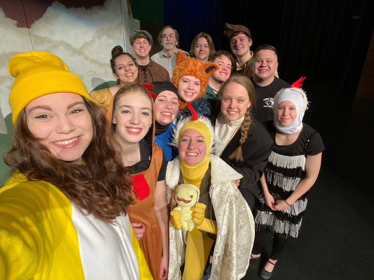 YCTheatre's tweet photo. Children’s theatre is officially on the road. Thanks to Cenntenial school for being great hosts this morning! https://t.co/cR0PU4BzsP