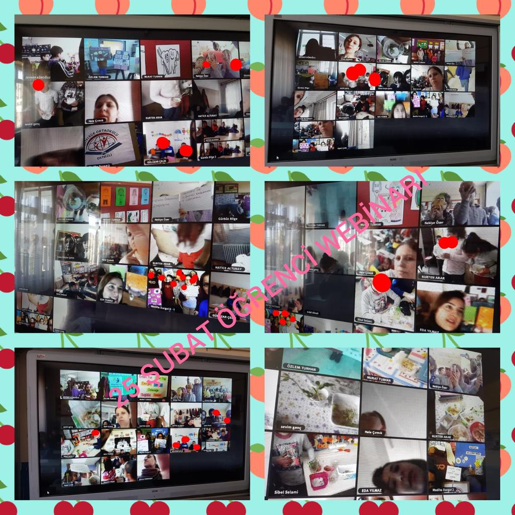 NebiyeZER2's tweet photo. Beslenme Dostuyuz Sağlıklıyız Proje sonu öğrenci webinarını gerçekleştirdik https://t.co/6WtvWHorRl