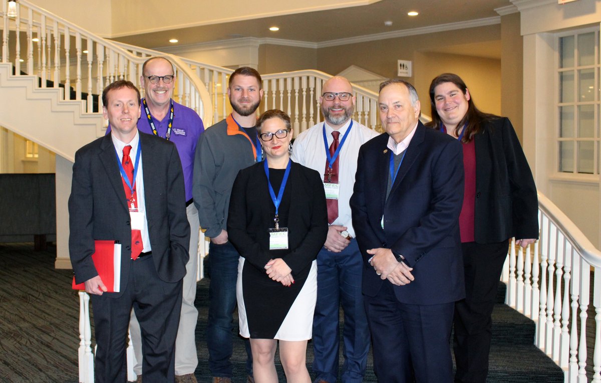 MFEC_MT's tweet photo. Chuck Munson, DOJ-OCP led a panel consisting of Sean Thomas, Everfi; Sarah Newcomb, Morningstar; Summer Red, AFCFP; Al Ward, AARP; Marcus Meyer, DOJ-OCP and Michael Hagenlock, DPHHS titled "The Arc of a Financially Healthy Life" #MFECConference https://t.co/VKnsNYw7HM