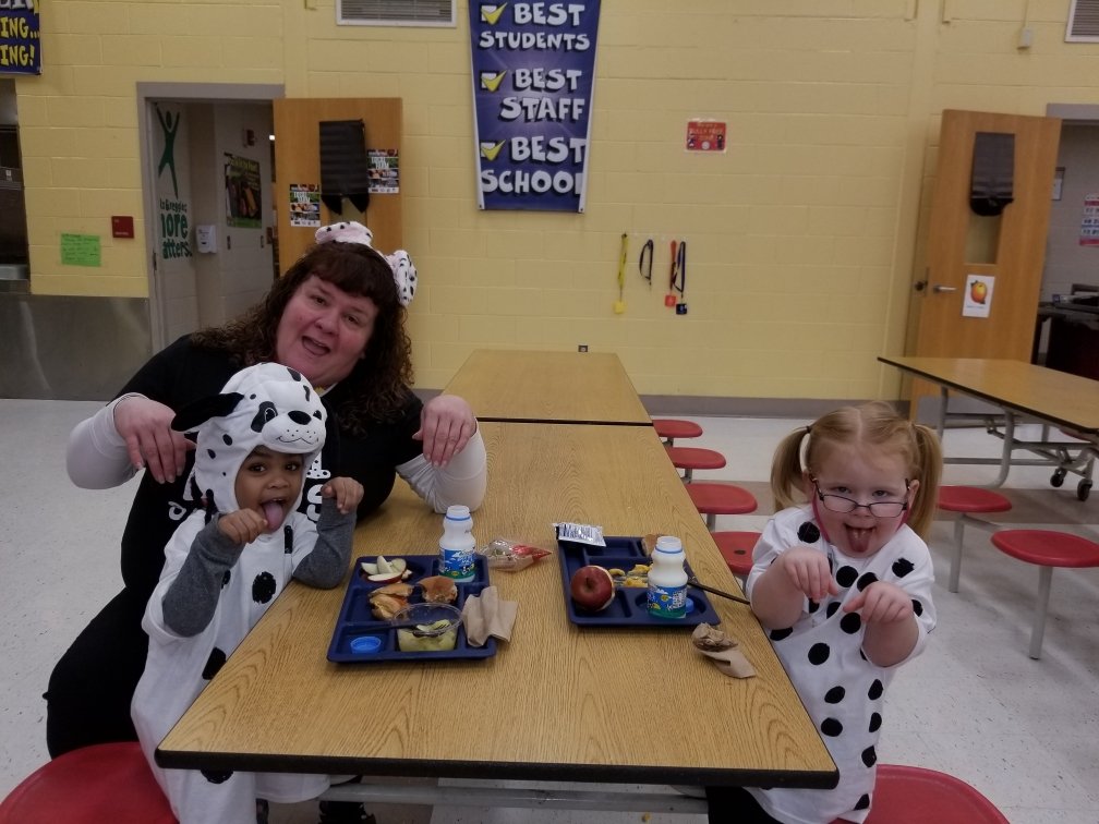 DrMelindaBJohn1's tweet photo. Our Threes and PreK Scholars are celebrating 101 days of school and  101 days smarter @JPRyonES! Check out Cruella and the 101 Dalmatians. #weflyHIGH #101days https://t.co/io9PRx1UdB