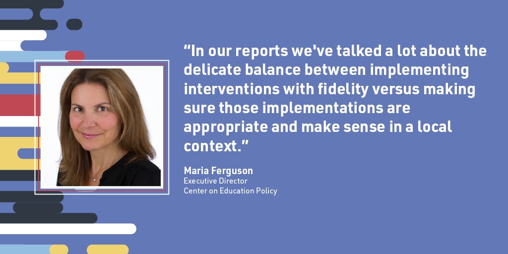 CEPDC's tweet image. See what our own @mvferg had to say about balancing fidelity and ensuring appropriate implementations around ESSA during our webinar with @All4Ed: all4ed.org/webinar-event/…