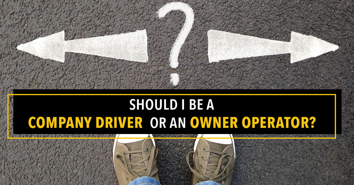 freight_x's tweet photo. Which is better: owner op or company driver? We lay it all out for you. #owneroperator #trucking #truckdrivers https://t.co/Q25TZewwLo https://t.co/iCQeNwJFOZ