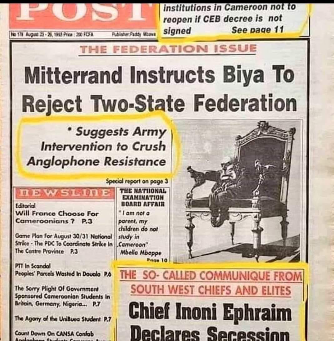antisardinard's tweet photo. We’ve been here before.. we know Macron of #France is not our hero. Only us will free ourselves... this time will be different . #killmetoo #standingwithambazonia https://t.co/H7FeLHXiZC