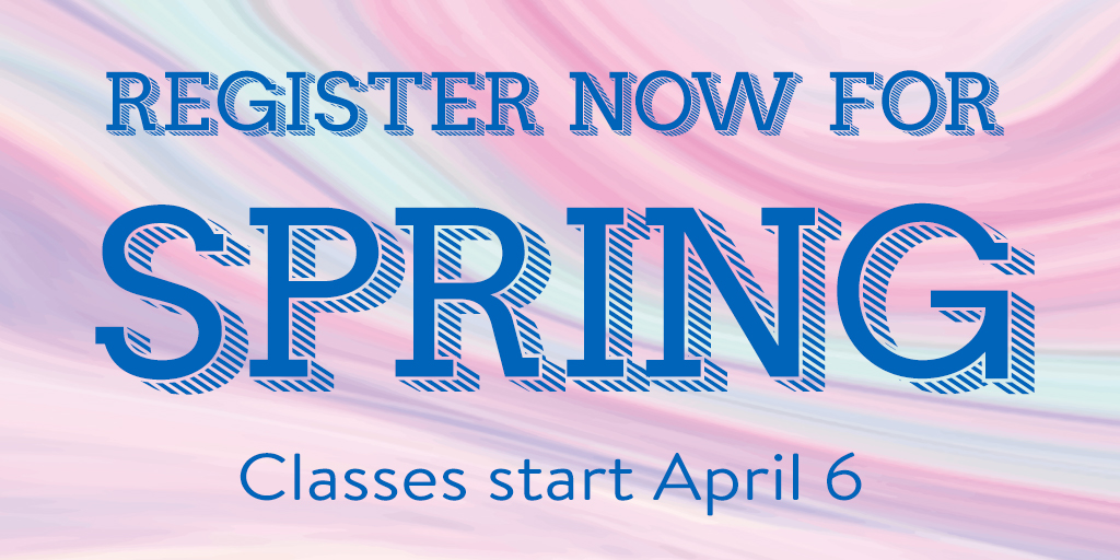Spring registration is open! Check out the classes at foothill.edu/schedule &amp; get your date to register in MyPortal. 🌺🌻