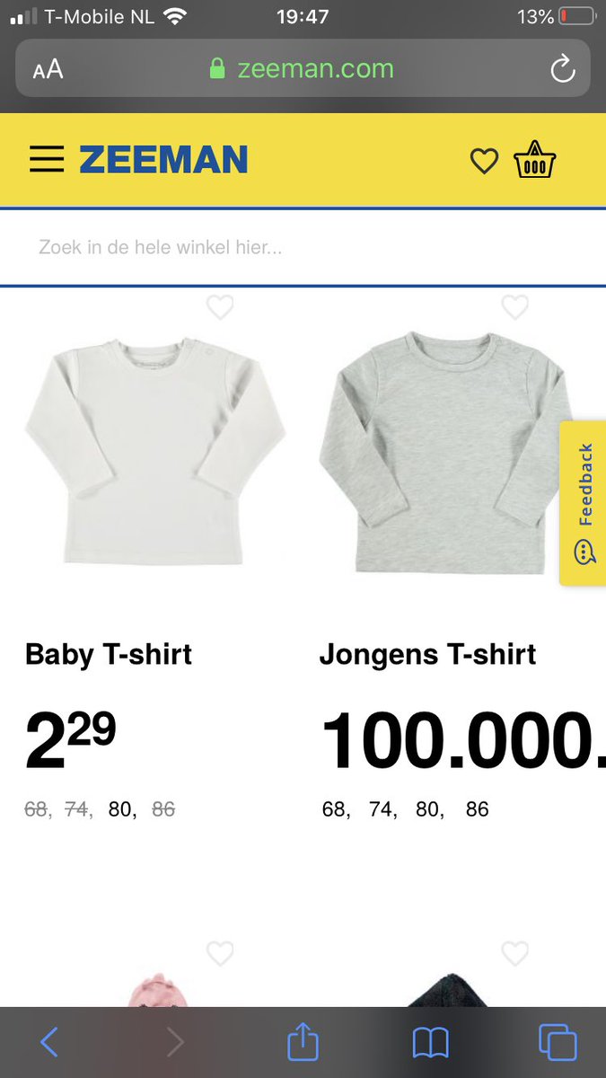 Ik vond zeeman altijd zo lekker goedkoop, maar dit valt me tegen.....  @zeemantextiel