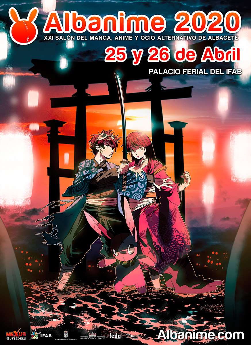 Albanime's tweet photo. Os presentamos el cartel de Albanime 2020, obra de Hugo de Juan.
El Salón del Manga de Albacete regresa los días 25 y 26 de Abril, con más actividades, más diversión y muchas sorpresas. ¡No os lo podéis perder!
Más info próximamente en:
🌸 https://t.co/B9jtnLPoh0 🌸 https://t.co/CgjGIN5rxC