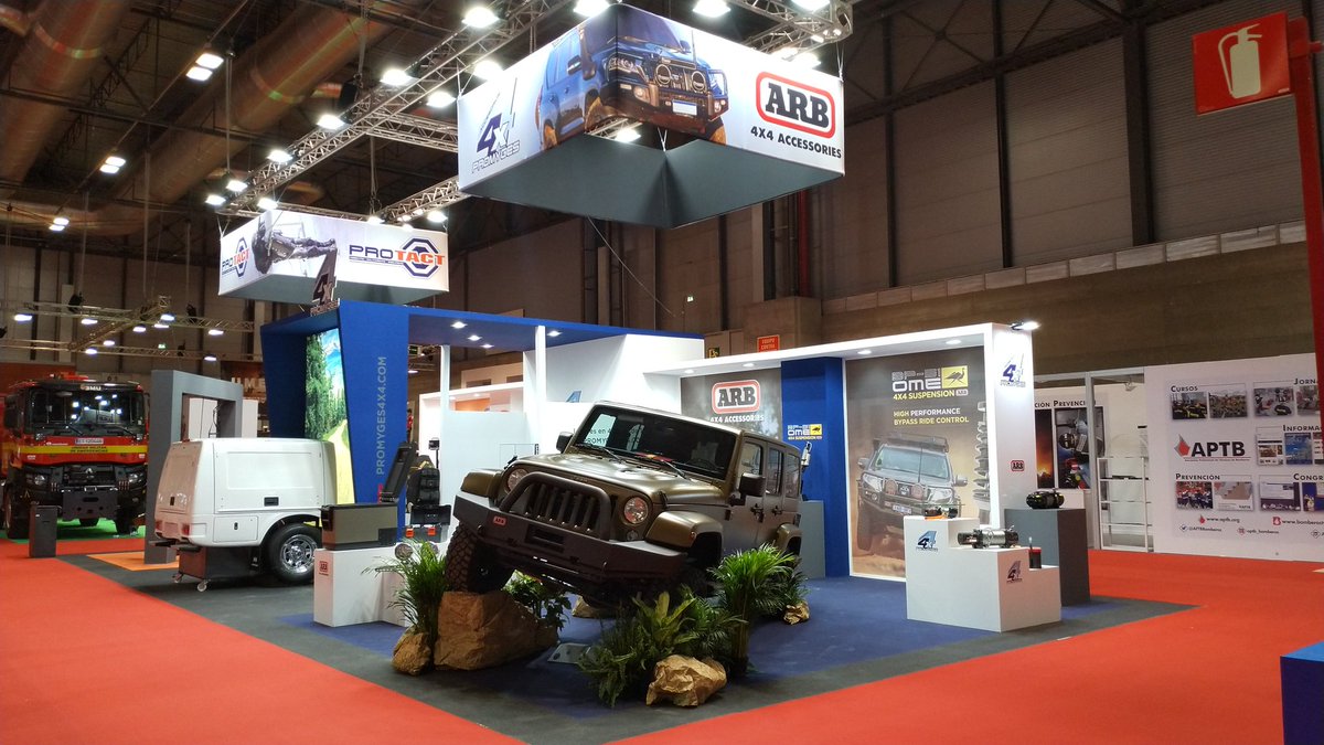 Promyges's tweet photo. 🚨 Soluciones 🚨
que mejoran el comportamiento y efectividad de vehículos 4x4, pickup y furgones en situaciones de emergencia y misiones militares 🛡️
@SICUR_ Pabellón 4
#promyges #arb #SICUR2020 #sicur #4x4 https://t.co/E92eyMnaTS