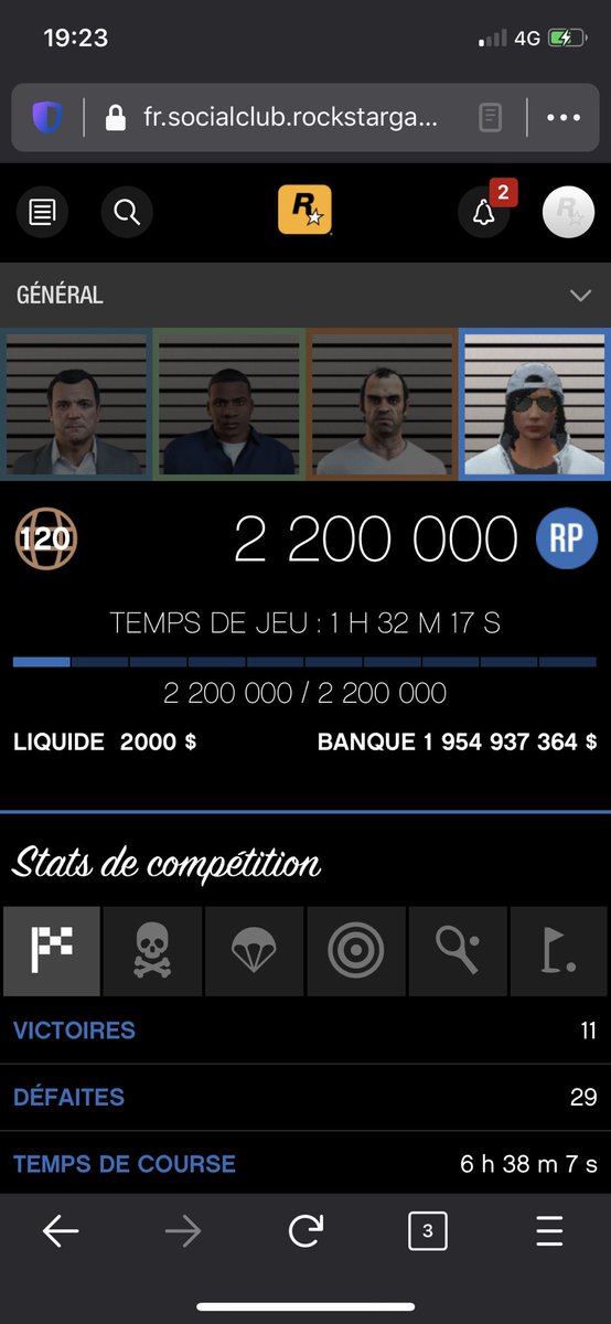 DeniziModding's tweet photo. Compte gta 5 Xbox one vendu à un anonyme.🙂
Merci de ta confiance repasse quand tu veux.🙂
twitch follow: https://t.co/1JkYfB5VbH
Ma page: https://t.co/bpCoc7kavn
Instagram: https://t.co/Vj0svqf482
#DeniziModding #Gta #XboxOne #lobby #compte #comptelobby #account #mod https://t.co/tI9R1AhJW8
