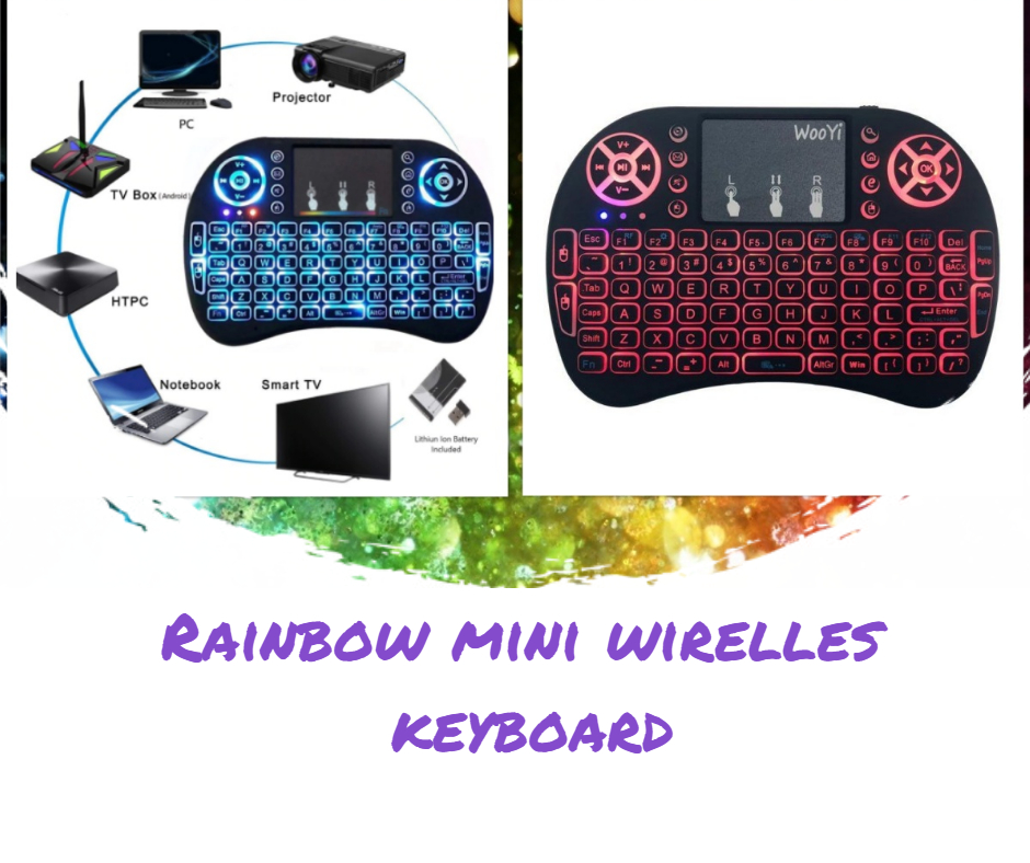 box_geeks's tweet image. all for one one for all 😂😂😜
#Wireless  #rainbow  #keyboard