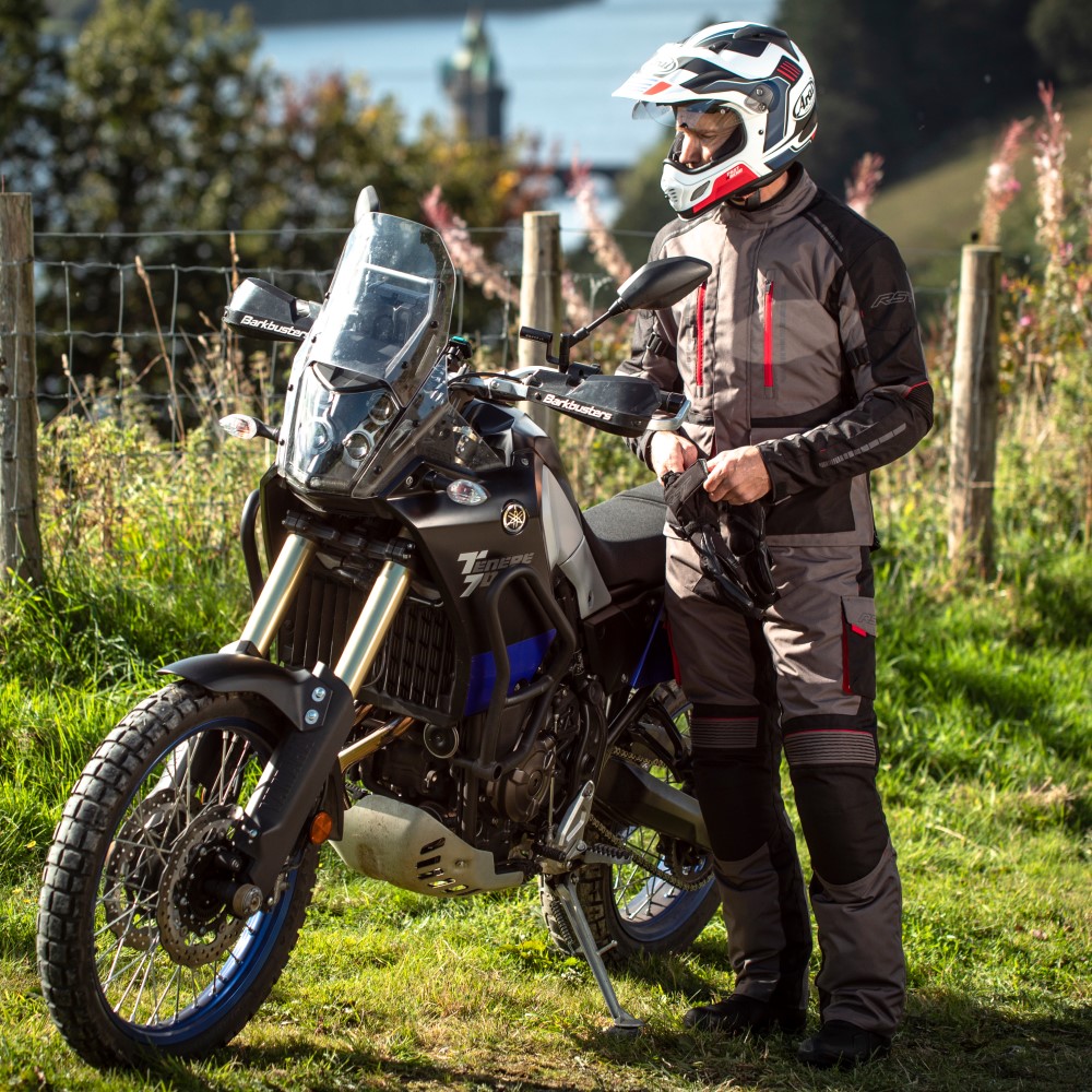 jean has a lightweight MaxTex outer 