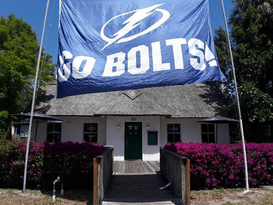 We are Lightning Nation! Goodluck going up against the Toronto Maple Leaf’s. Join us in cheering on the game in Section 123 of Amalie Arena! #FourGreenFieldsIrishPub #FourGreenFields #LightningGame <a href="/TBLightning/">x - Tampa Bay Lightning</a> #TBLightning