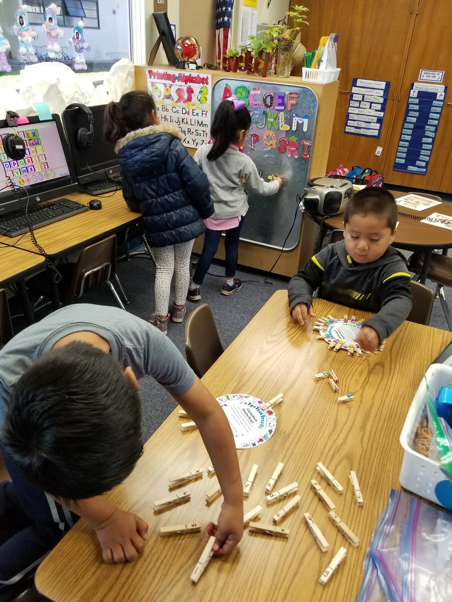 TK students learning the alphabet with hands-on fun! <a href="/FallbrookStem/">Fallbrook STEM Academy</a>
