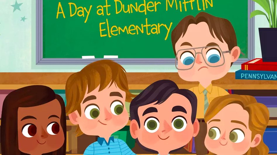 mashable's tweet photo. 'The Office' children's book is here to inspire a whole new generation of fans https://t.co/UNusAJX238? https://t.co/6gWXrmgIgv