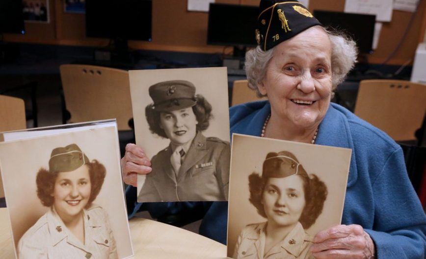 BostonWomenInc's tweet photo. We are honoring 4 incredible women on 3/21 at 12pm at @GraniteLinks! Sally Glora, First @CityOfBoston Woman Auditor; Fredie Kay, Esq., Founder and President, @Suffrage100MA; Alice Palumbo, World War II @USMC; Monalisa Smith, President, Mothers for Justice &amp; Equality. https://t.co/KhNemG50mI