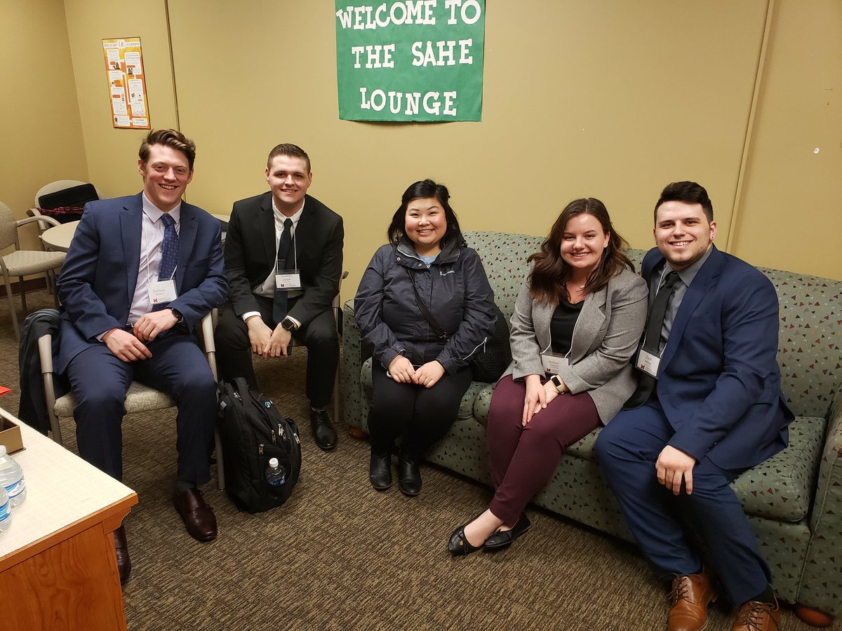 Relaxing in between interviews!
#SeeAboutSAHE