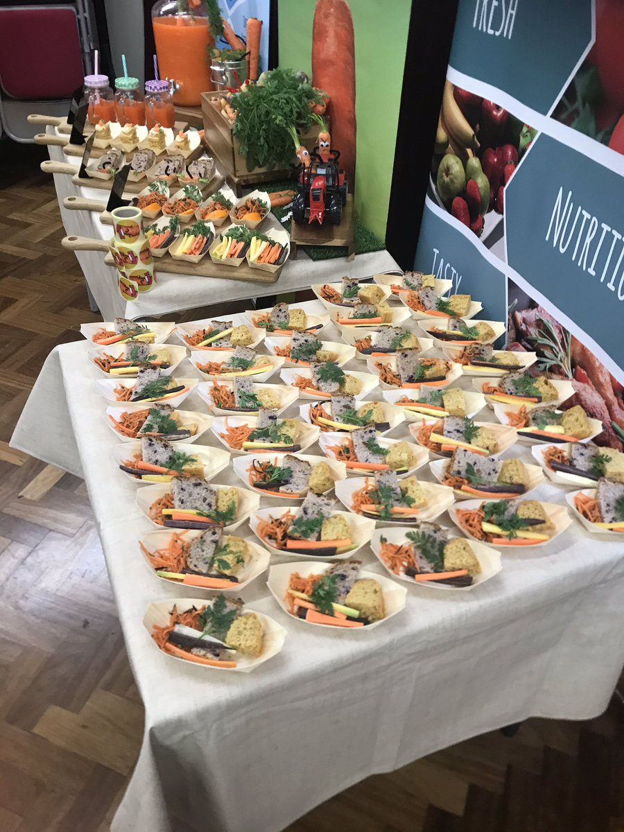 Great day launching veg power week, the children loved tasting all the different varieties of carrots.<a href="/caterlink_ltd/">Caterlink Ltd</a> <a href="/VegPowerUK/">Veg Power</a> <a href="/MJWaringRNutr/">Megan Waring</a> <a href="/WeightNick/">Nick Weight</a>