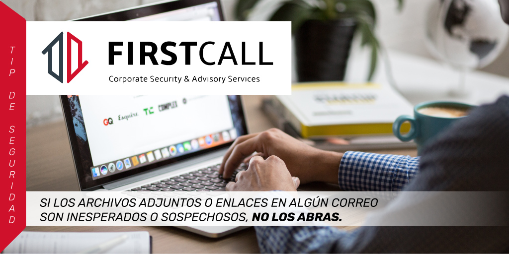 firstcallcss's tweet photo. Aprenda a prevenir los ataques de ransomware y descubra las mejores ... No abra archivos adjuntos de correos electrónicos de remitentes en los que no confié. #TipsdeSeguridad #FirstcallTip #Rasonware https://t.co/Gouh5yJ7Z5