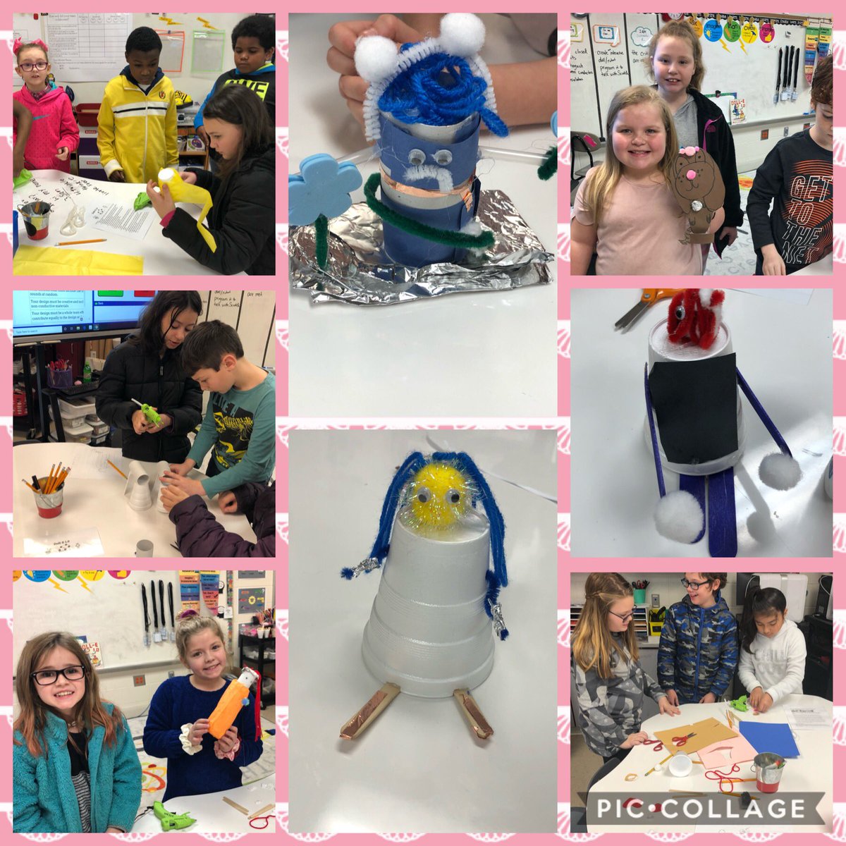 jsharbin1's tweet photo. @BBCMES 4th graders have been challenged to design, create, and program an interactive, talking doll or robot inspired by the book, Doll-E 1.0. @ScratchEdTeam @scratch @makeymakey @TCBOE #ShakeUpLearning #TheLightbulbLab @AMSTI_UM @ShakeUpLearning https://t.co/jKktaLi0aE